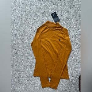 Converse mock neck top